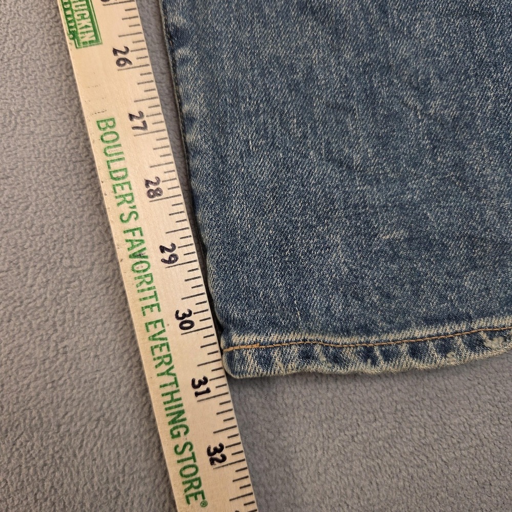 Levi's Made & Crafted 502 Jeans Mens 28x32 Blue Denim Tapered Fit Made in Japan - Picture 9 of 12